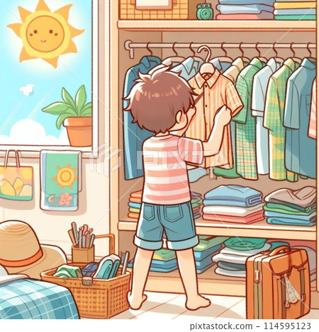 炎熱的夏天如何換衣服 114595123