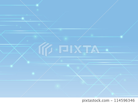 Bright blue cyber image background Bright blue cyber image background 114596346