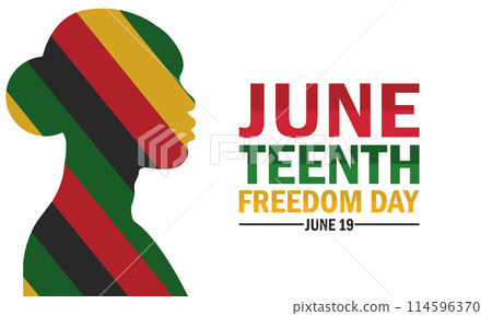 June Teenth Freedom Day, background June Teenth Freedom Day, background 114596370