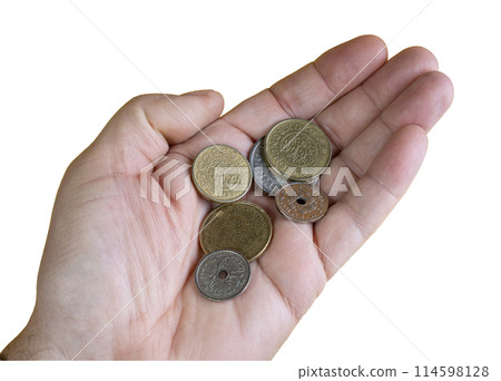 Danish Krone coins Danish Krone coins 114598128