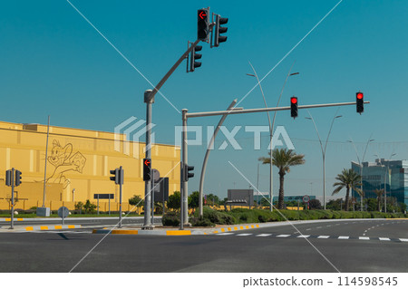 Yas Island Abu Dhabi city 114598545