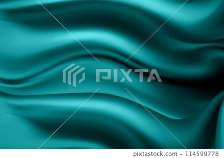 3d silk, satin, luxury green color wallpaper cloth texture background. Elegant decoration for you web and banner. 3d silk, satin, luxury green color wallpaper cloth texture background. Elegant decoration for you web and banner. 114599778