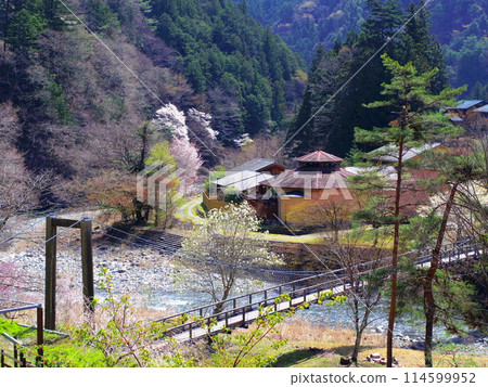 山梨縣丹波山村的春天 山梨縣丹波山村的春天 114599952