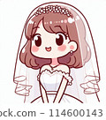 穿著婚紗的女孩 114600143