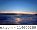 在海上日落 114600269