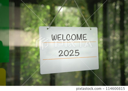 Welcome 2025. New year. 114600815