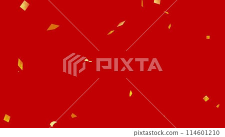 Japanese-style background illustration material with falling gold leaf Japanese-style background illustration material with falling gold leaf 114601210