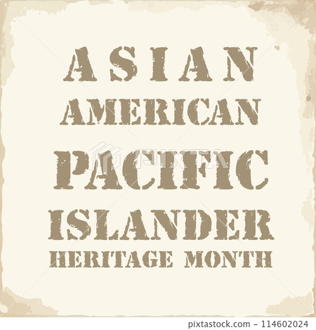 May is Asian American and Pacific Islander Heritage Month template. Celebrates the culture, traditions and history in the United States. 114602024