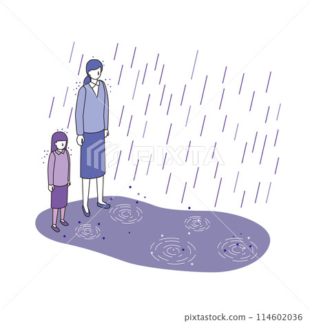 擔心未來的單親家庭的形象說明 114602036