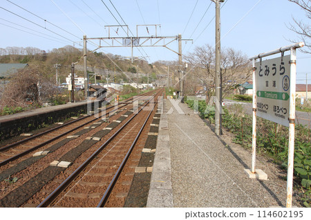 Tomiura Station JR Tomiura Station Tomiura Tomiura H29 Muroran Main Line Tomiura Station JR Tomiura Station Tomiura Tomiura H29 Muroran Main Line 114602195