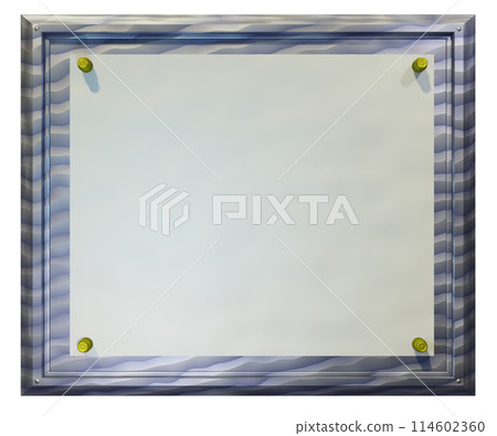 Message board (Menu: transparent material) Message board (Menu: transparent material) 114602360