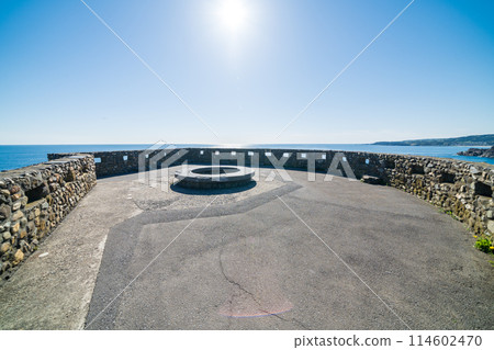 "Aomori Prefecture" View of Ashigezaki Observatory, Tanesashi Coast 114602470