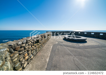 "Aomori Prefecture" View of Ashigezaki Observatory, Tanesashi Coast 114602472
