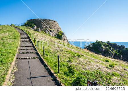 蘆毛崎展望台種差海岸的「青森縣」風景 114602513