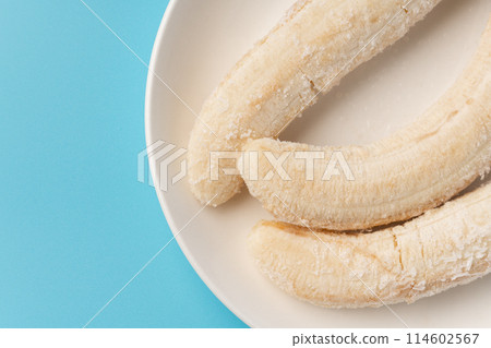 冷凍香蕉的特寫 114602567