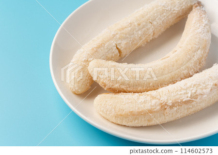冷凍香蕉的特寫 114602573