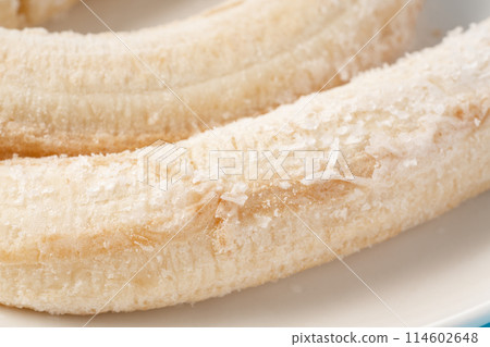 冷凍香蕉的特寫 114602648