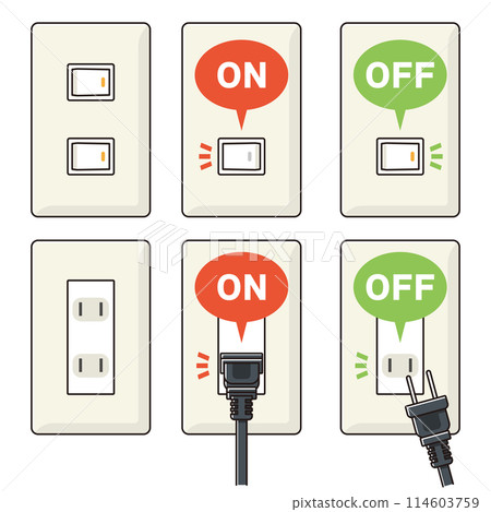 Wall switch and outlet Wall switch and outlet 114603759