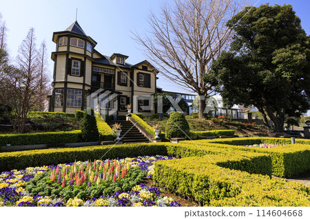 Kanagawa Prefecture, Yokohama City, Naka Ward, Yamate Western-style building Diplomat's residence at Italiayama Park Kanagawa Prefecture, Yokohama City, Naka Ward, Yamate Western-style building Diplomat's residence at Italiayama Park 114604668