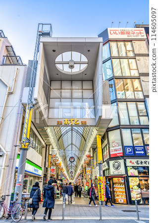 大田區蒲田的城市景觀、蒲田站、京濱蒲田商店街阿蘇都 114605097