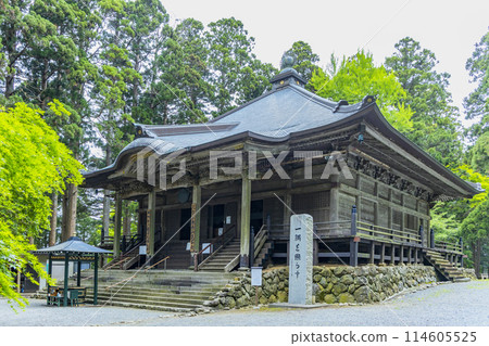 Spring at Mt. Iwatake, Iwatake-ji Temple, Wakuya Town, Miyagi Prefecture Spring at Mt. Iwatake, Iwatake-ji Temple, Wakuya Town, Miyagi Prefecture 114605525