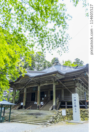 宮城縣湧谷町春天的見嶽山寺 114605527