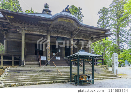 宮城縣湧谷町春天的見嶽山寺 宮城縣湧谷町春天的見嶽山寺 114605534