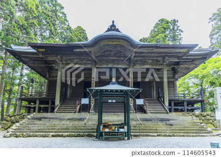 宮城縣湧谷町春天的見嶽山寺 114605543
