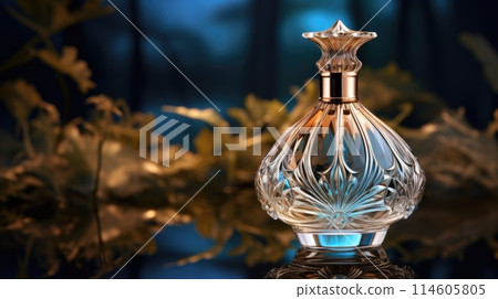 Perfume luxury bottle. Product design perfumery. 114605805