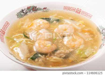 Shrimp Ramen with Thick Sauce Shrimp Ramen with Thick Sauce 114606125