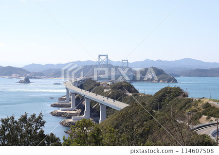 漩渦台的風景（兵庫縣、德島縣、大鳴門大橋） 114607508