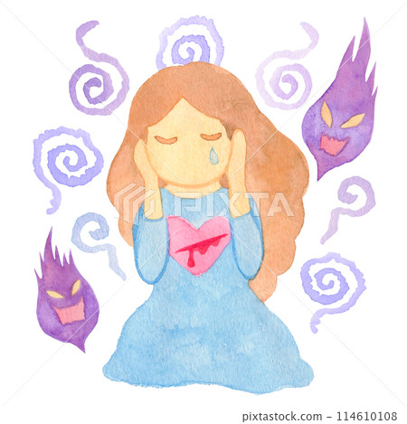 Girls and women with emotional scars 05 114610108