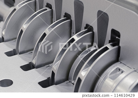 Internal structure of a centrifugal pump 114610429