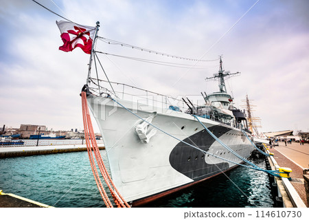 Warship in Gdynia 114610730