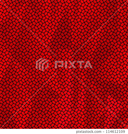 Abstract geometric triangles futuristic technology background. Illustration vector. Red pebbles. eps 10 114612109