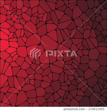 Abstract vector background. Sample. Red pebbles. eps 10 114612403