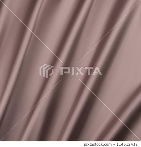 Background for design - brown colored crumpled fabric. eps 10 Background for design - brown colored crumpled fabric. eps 10 114612432