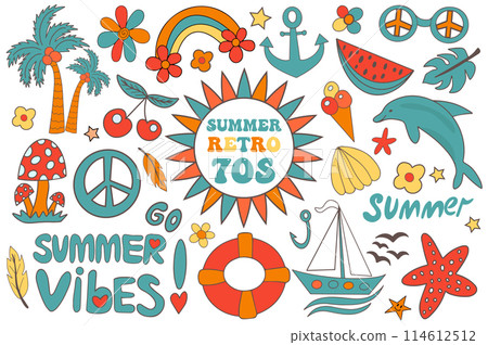Retro 70s summer vibe 114612512