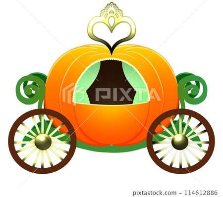南瓜馬車(無輪廓) 南瓜馬車(無輪廓) 114612886