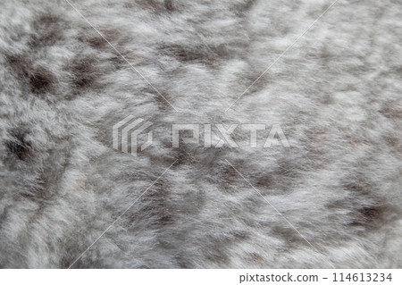 The texture of the lamb's fur is in light colors with spots. Background. The texture of the lamb's fur is in light colors with spots. Background. 114613234