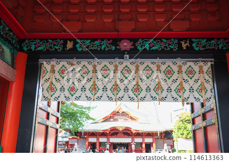 從新門眺望神田明神社境內 從新門眺望神田明神社境內 114613363