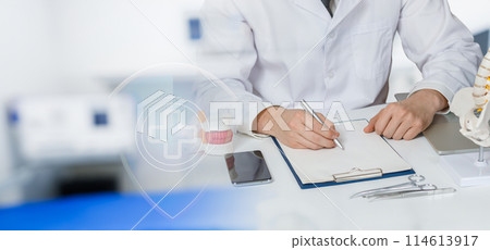 Concept of consultation with a traumatologist. Concept of consultation with a traumatologist. 114613917