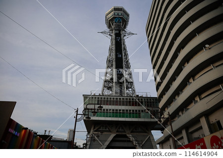 與通天閣的風景 與通天閣的風景 114614904