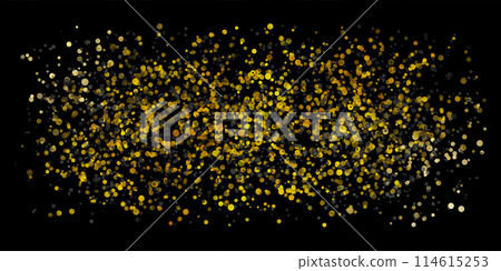 Golden and black shiny particles abstract grunge retro background Golden and black shiny particles abstract grunge retro background 114615253