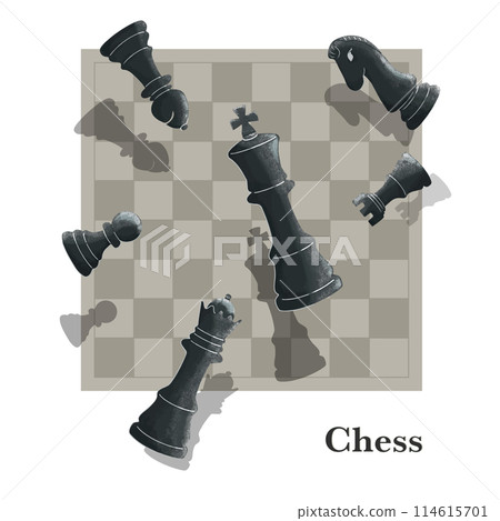 Chess, chess pieces, chess board, king Chess, chess pieces, chess board, king 114615701