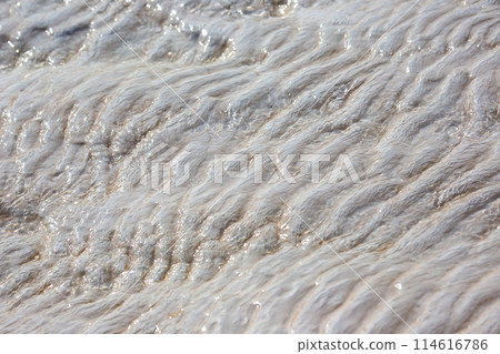 travertines in Pamukkale, Turkey. geology and mineral rock travertines in Pamukkale, Turkey. geology and mineral rock 114616786