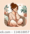 Female icon illustration 114618857