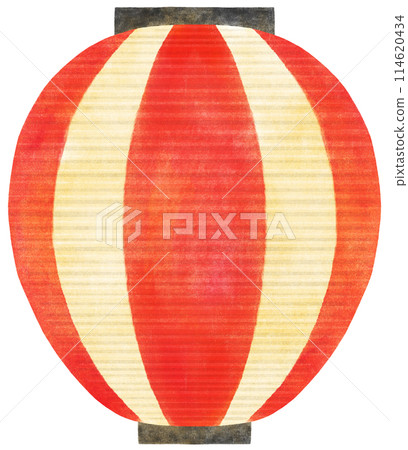 Festival lanterns watercolor touch 114620434