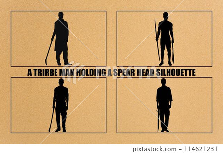 trirbe man Holding a Spear Head, Ancient aztec warrior holding shield, maya soldier trirbe man Holding a Spear Head, Ancient aztec warrior holding shield, maya soldier 114621231