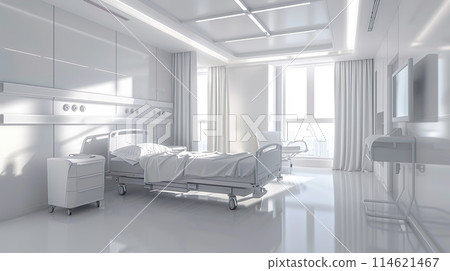 Clean hospital room 07 114621467